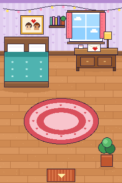 Fase 1: o quarto em pixel art